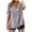 Purple-07, variant on Mittory Linen Tops for Women Summer Work Shirts Trendy Button Down Plus Size V Neck Boho Clothes Spring Tops