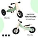 thumbnail image 5 of Bicicleta de equilibrio de madera para niños pequeños Banana Bike, color verde, 76 x 43 cm, 5 of 6