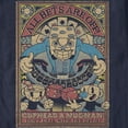thumbnail image 2 of Men's Cuphead King Dice All Bets Are Off Poster Graphic Tee Navy Blue Medium, 2 of 5