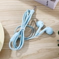 thumbnail image 1 of Auriculares deportivos con cable Super Bass 3,5 mm auriculares auriculares con micrófono incorporado manos libres Gao Jiahui unisex, 1 of 2