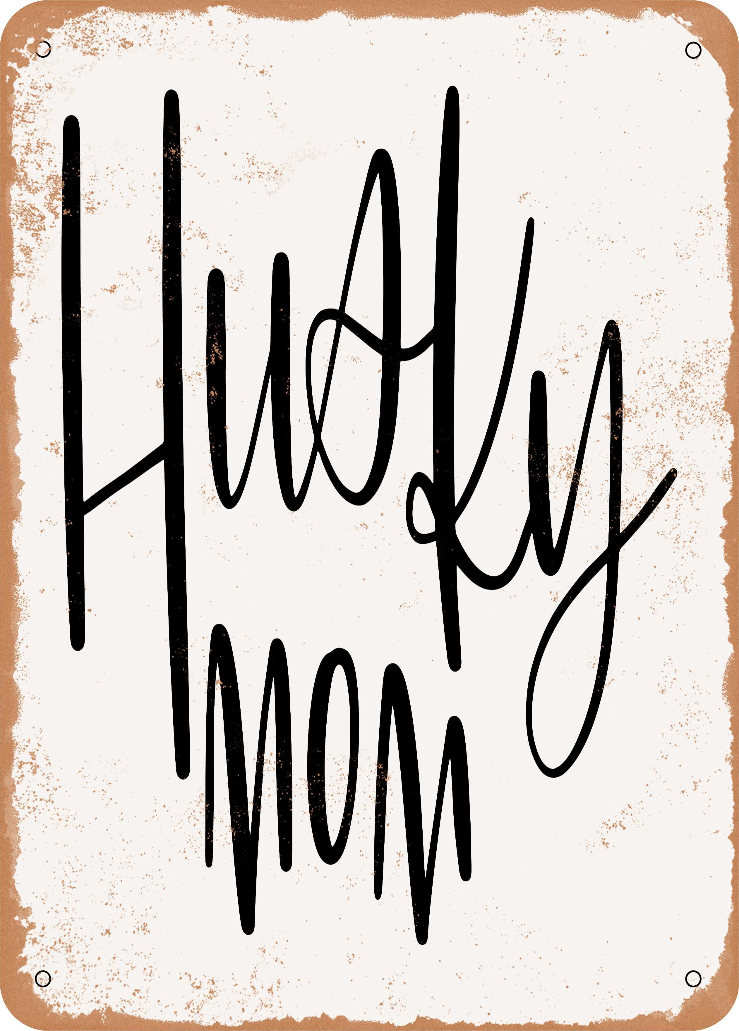 7 x 10 METAL SIGN - Husky mom - Vintage Rusty Look - Walmart.com