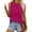 Hot Pink, variant on MESSUEN Sleeveless Tops Loose Fit Tank Tops for Women Crew Neck Raglan Women's Summer Tank Top Casual Pleated Crewneck Sleeveless Loose Shirts Women Blouses Summer Women's Shirts Black L