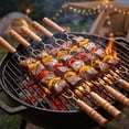thumbnail image 3 of EQWLJWE Household Essentials Tools Home Improvement,6 Stainless Steel Bbq Skewers, 3 of 7