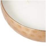 CosmoLiving by Cosmopolitan Copper Metal Tropical Breeze Scented Hammered 20 oz 3 Wick Candle with White Wax - Walmart.com