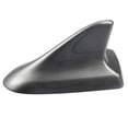 thumbnail image 2 of Unique Bargains Universal Dark Gray Plastic Shark Fin Pattern Car Adhesive Roof Decorative Antenna, 2 of 3