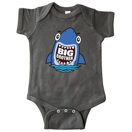 

Inktastic Big Brother Shark Gift Baby Boy Bodysuit