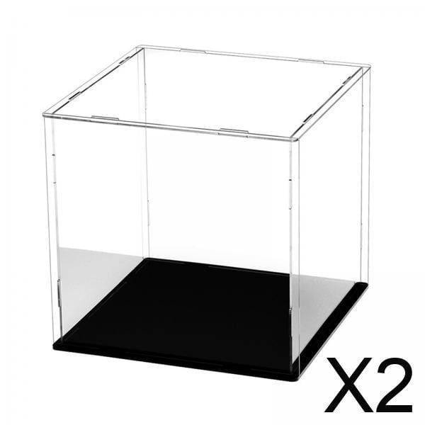 Vitrina,Vitrina de acrílico transparente para exhibir figuras,Vitrina de figuritas,contenedor de exhibición de colección,Caja de almacenamiento de juguetes transparente a prueba de