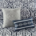 thumbnail image 3 of Home Essence Finley 24 Piece Room in a Bag, King, Navy, 3 of 16