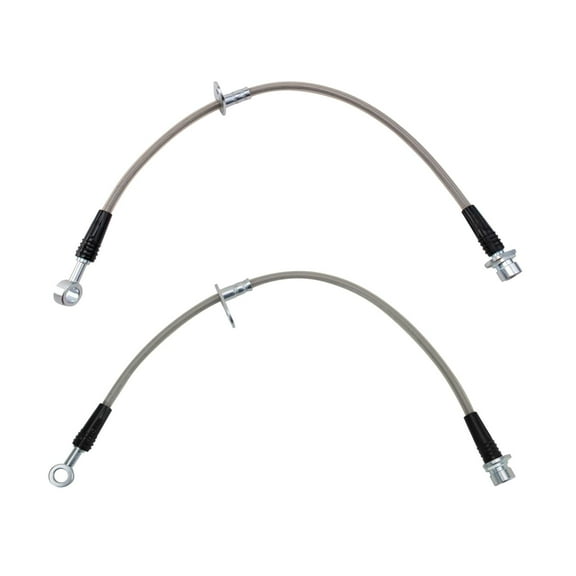 TRQ Performance Front Brake Hose Set BLA63329 Fits Select 1998-2002 Honda Accord , 2001-2003 Acura CL , 1999-2003 Acura TL
