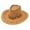 Bronze, variant on HNMKIU Western Cowboy Hat for Adults Fashionable Wide Brim Sun Summer Travel Outdoor Casual Hat Orange,One Size