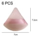 thumbnail image 2 of Borla para polvos faciales, triangular suave, para polvos sueltos, minerales y corporales., 2 of 5