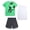 Green White Soccer, variant on Boys Athletic Outfit Shorts Set Short Sleeve Shirts Dry Fit Sleeveless Jersey & Shorts 3 Piece