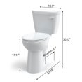 thumbnail image 2 of Ourlova Smart Toilet-Bidet Built-In-Auto Open/Close-Foot Sensor-Warm Water-Dryer-Digital Display, 2 of 8