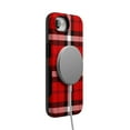 thumbnail image 6 of Casely iPhone 16e Case | As if! | Red Plaid | Holiday Shop | Compatible with MagSafe | Bold Protective Design, 6 of 9