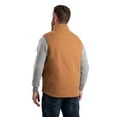 thumbnail image 2 of Berne Men's Canyon Sherpa Lined Vest, 2XL, Regular, Brown Duck, 2 of 5