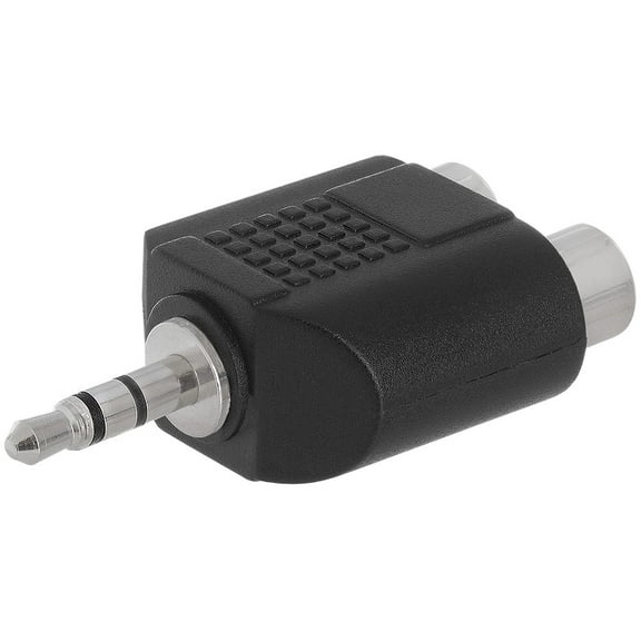 Cmple - 3.5mm Stereo Plug to 2xRCA Jack Adapter