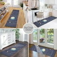 thumbnail image 6 of Yayeee Runner Rug for Bedroom 2'x6' Machine Washable Hallway Non Slip Mat, Beige Cat Planet, 6 of 8