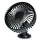 thumbnail image 1 of Mini ventilador eléctrico portátil para coche, con carga USB, silencioso, giratorio y ajustable, para verano (negro), 1 of 5