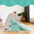 thumbnail image 4 of Costway Freestanding Baby Slide Indoor First Play Climber Slide Set for Boys Girls Gray, 4 of 11