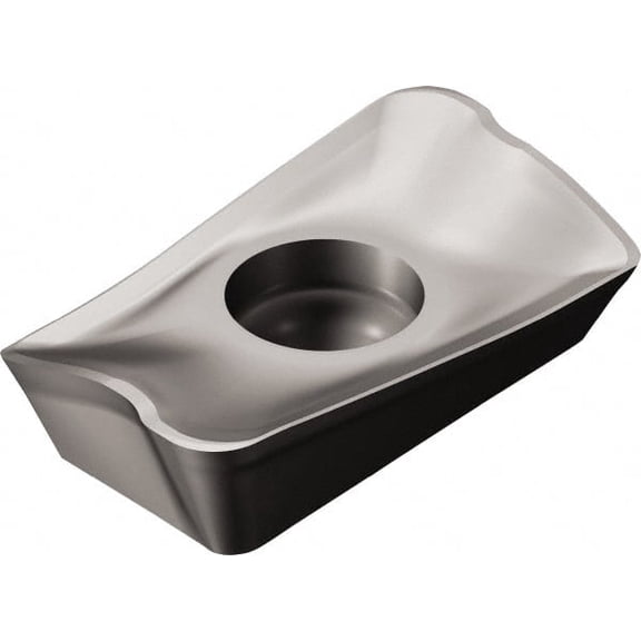 Sandvik Coromant R390170408 MM Grade 1040 Carbide Milling Insert TiAlN Finish, 3/16" Thick, 9.6mm Inscribed Circle, 0.8mm Corner Radius