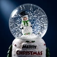 thumbnail image 5 of UNLLLL Lighted Christmas Snowball with Resin Base, Christmas Light Up Resin Glass Ball, Soft Glow, for Home Holiday Desktop Tabletop Gift Decoration (D), 5 of 7