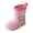 Pink-a, variant on Boys Girls Rain Boots Kids Unisex Cartoon Bunny Outdoor Fashion Waterproof Shoes Wet Weather Cute Comfortable Soft Daily Non- Outsole Footwear,3-3.5 Years