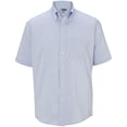 thumbnail image 1 of Edwards Garment Mens Short Sleeve Pinpoint Oxford Cotton Rich Shirt, 1 of 1