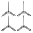 thumbnail image 1 of Lot de 4 Support de Figurines d'Action pour Figurines de Collection avec Base Carrée, 1 of 8