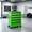 Green, variant on Red Mechanic Tool Cart with 5 Drawers, 24.4" Rolling Workstation Cabinet on Wheels, Metal Garage Storage Organizer for Auto Repair, Workshop Equipment and Hand Tools