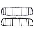 thumbnail image 1 of Pare-Chocs avant pour Grill Chromé Capot de Voiture Réajustable Compatible avec Ghibli 2014-2017, 1 of 7