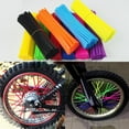 thumbnail image 3 of 36 Pcs Motorcycle Dirt Bike Spoke Skins Covers Wraps Wheel Rim Guard Protector, 3 of 6