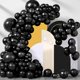 thumbnail image 1 of Balloon Arch Kit de globos de látex negro BHUCUTU, 200 piezas, 1 of 7