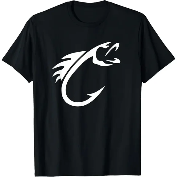 Fish Hook - Reel Life Fishing T-Shirt Small