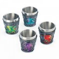thumbnail image 1 of Mythical Dragons Shot Glass Set Of 4, 1 of 2