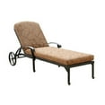 thumbnail image 5 of Homestyles Capri Aluminum Outdoor Chaise Lounge in Charcoal, 5 of 5