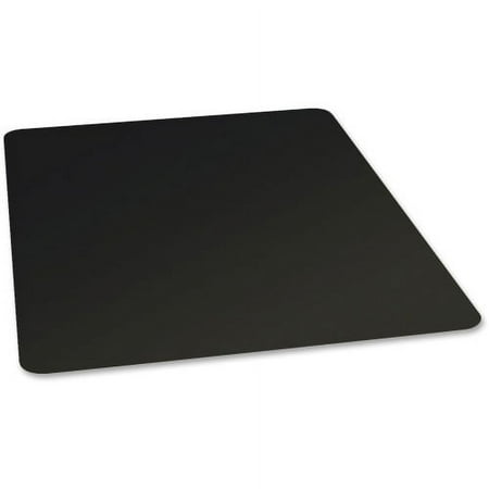 Lorell Desktex Anti-Static Desk Pad Rectangle - 36" Width x 20" Depth - Black