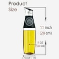 thumbnail image 2 of Boovnll Kitchen Gadgets, Olive Oil Sprayer, Stainless Steel Oil Spray Bottle for Fryer, Rapeseed Spray Bottle for Grill, Vinegar, Home and Kitchen, Kitchen, Kitchen Tools, 2 of 2