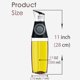 thumbnail image 2 of mfyjkho Botella pulverizadora de aceite de acero inoxidable, dispensador de vidrio para cocina, diseño antigoteo con bomba dosificadora para aceite de oliva y vinagre, 1 botella, 2 of 2