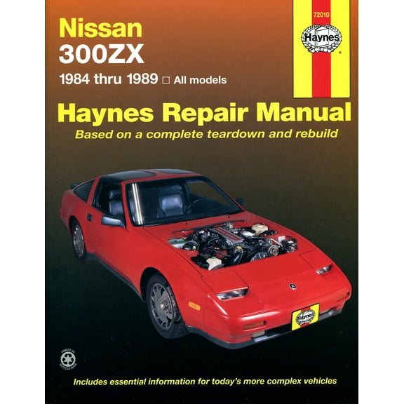 Nissan 300ZX (84-89) models inc. Turbo, 2 seater & 2 2 V6 engine Haynes Repair Manual ^