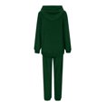 thumbnail image 6 of hotojiny Women's 2 Piece Fleece Pajamas Sets Winter Fluffy Sleepwear Warm Sherpa Pullover Hoodies Pants Sweatsuit Matching Set, 6 of 7