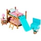 thumbnail image 2 of Li'l Woodzeez Bunk Beds Playset - Muebles y accesorios de dormitorio en miniatura - 18 piezas de juguetes S Li'l Woodzeez Li'l Woodzeez, 2 of 2