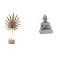 thumbnail image 1 of Escultura De Hoja De Metal, Estatua De Buda Con Forma De Hoja, Figura De Mono, Artesanía, Adorno Creativo Nórdico, Escultura Abstracta De Sun Wukong Para Mesa, Fiesta, Hogar, Hotel, Patio, 1 of 8