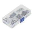 thumbnail image 1 of Ceramic Guide Ring Set, Anti Tangled 5 Apertures Lightweight Fishing Rod Guides Stainless Steel Frame With Storage Box For Replacement, 1 of 8