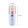 thumbnail image 4 of Pulsador de niebla facial 30 ml Belleza Hidratante Hidratante Handheld Misting Face Nebulizer Humidificador Mister Steamer Diffuser DIYOO HA059135-03B, 4 of 7