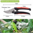 thumbnail image 2 of Gartenschere Und Baumscheren Set Professionnel Pflanzenschere Scharfe Rosenschere Aus Rostfreiem Stahl Pp Rutschfeste Griffe 3 Pcs, 2 of 5