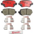 thumbnail image 1 of Balatas Bajos Metales Zafira 2002 A 2006 Chevrolet Trasero BREMBO Balatas premium Bajos metales, 1 of 4
