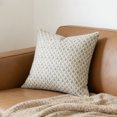 thumbnail image 2 of Soft Pillowcase 18x18 in, Flower Print,Hidden Zipper,Pillowcover for Sofa Bed Couch Bedroom Decoration Pillow Cover, 2 of 6