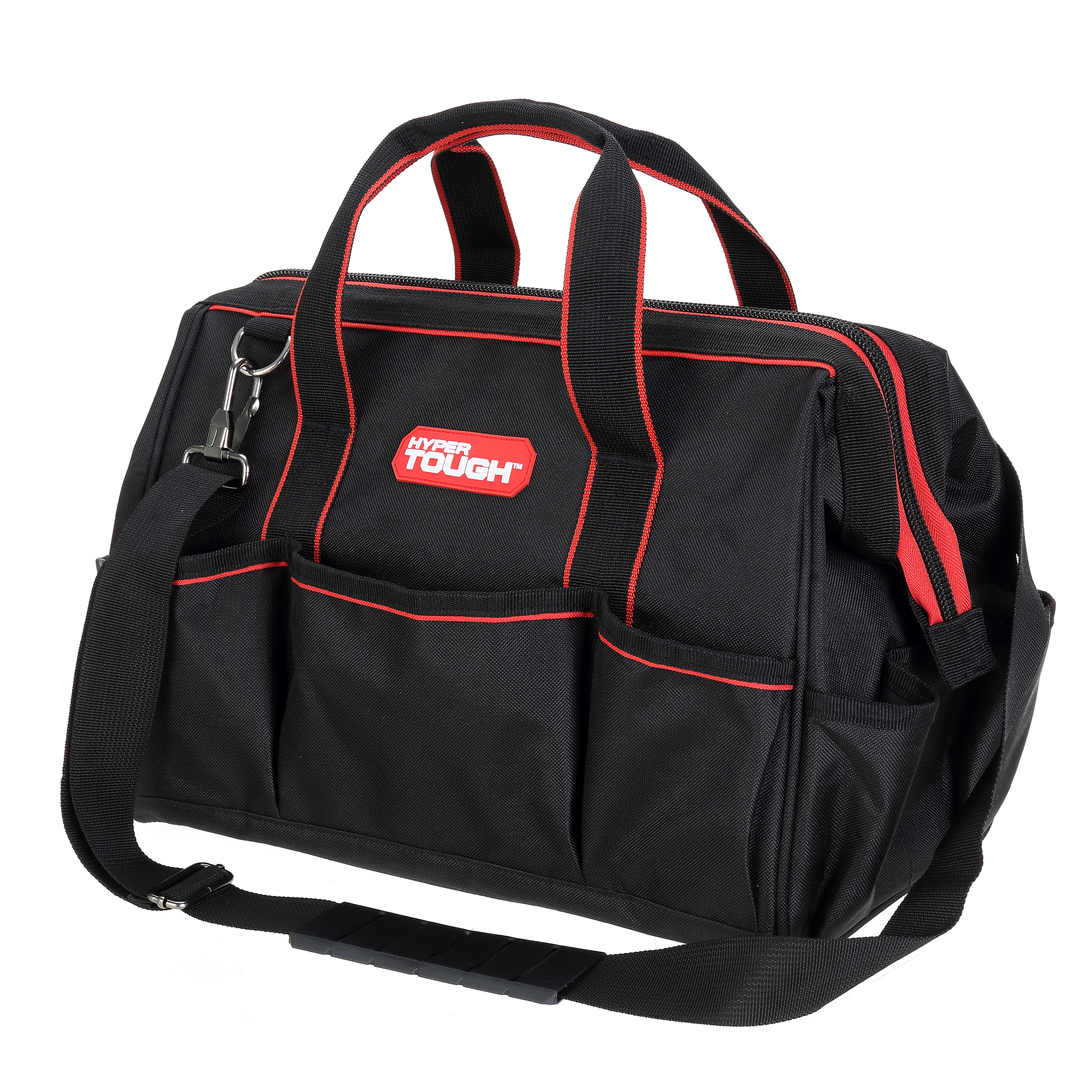Bolsa de herramientas Hyper Tough de 15 pulgadas con boca ancha 4