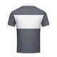 thumbnail image 3 of Camisas Elvqul de Caballero Playa Patchwork Manga Corta Gris Deportivas Abotonada con Solapa, 3 of 4
