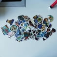 thumbnail image 5 of Paquete de 90 pegatinas de pintura de arte famoso, pegatinas estéticas para teléfono portátil, botellas de agua, bicicleta, computadora, vinilo impermeable, calcomanías de artista de pared, 5 of 5